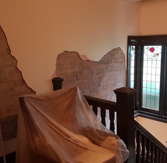 Lime plaster