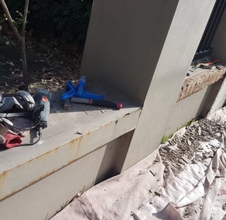 Rusted exterior angle Pagewood