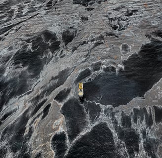 photo d'Edward Burtynsky "oil"