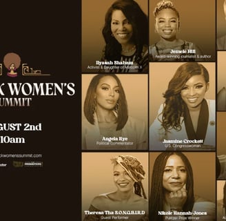 Black Women's Summit conference August 2, 2025 Oakland Arena in Oakland California