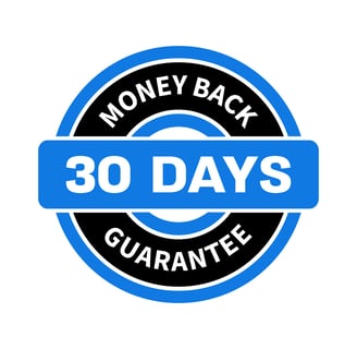 30 days money back guarantee