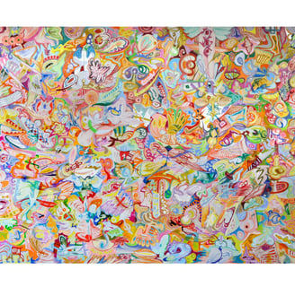 Untitled, oil on canvas, 190x230cm