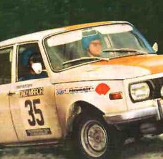 Wartburg 353 im Rallye-Einsatz