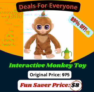 Kids Monkey Toy