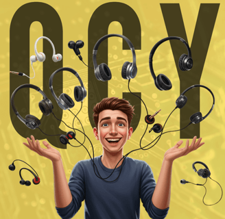 fones QCY