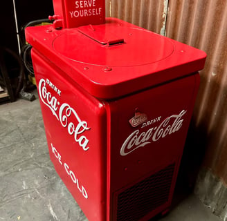  Distributor - Fridge, coca cola Fridge, vintage object,Distributor coca cola vendo Junior spin top 