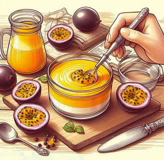 Mousse-de-maracuja