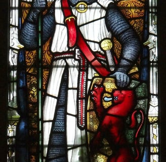 Vitral: William Marshal 1st Earl of Pembroke.