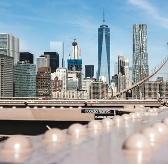 Vue sur les Grattes Ciel de New-York