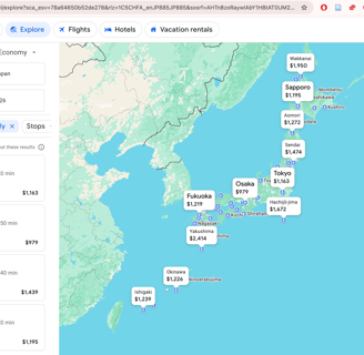 CHOOSING A DESTINATION