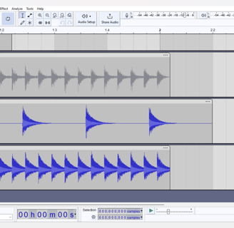 TR-808 LTSPICE Audacity wave import 1