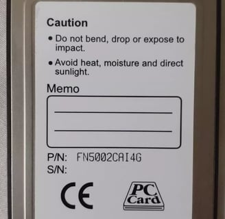 PCMCIA Linear flash 2