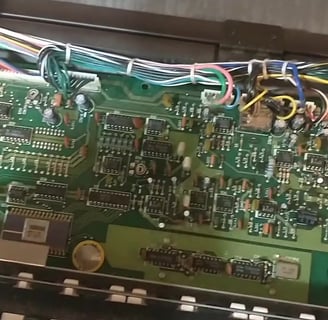 DX9 to DX7 Main Board Some Screw Holes
