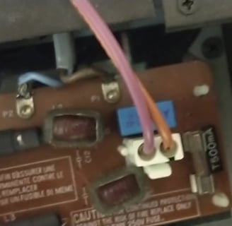 DX9 to DX7 Capacitor Replaced