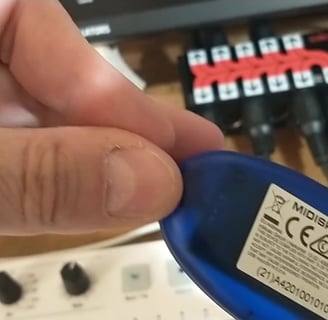 DX9 to DX7 USB to MIDI Cable