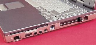 Laptop with PCMCIA slot 1