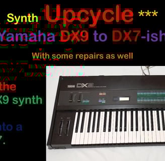 Yamaha DX9 Upcycle to DX7