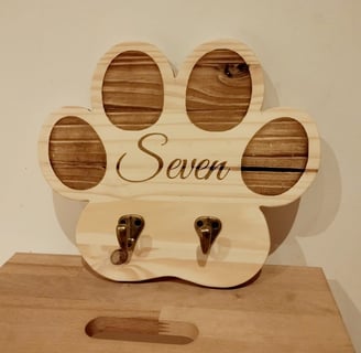 porte laisse pour chien personnalisable