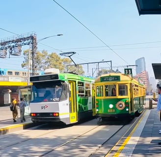 City Circle Tram in Melbourne best tourist place in Victoria Melbourne