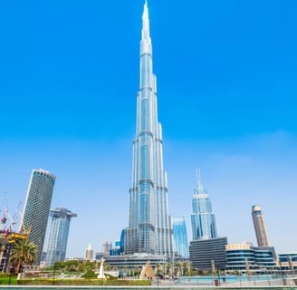 Burj Khalifa best tourist attraction in dubai