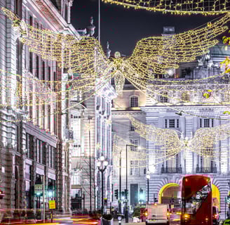 London Uk bsestnplace to celebrate Christmas in 2024