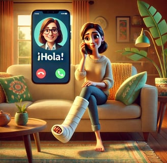 llamadas durante la baja