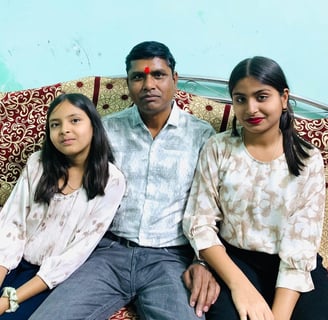 ramkumar with daughter