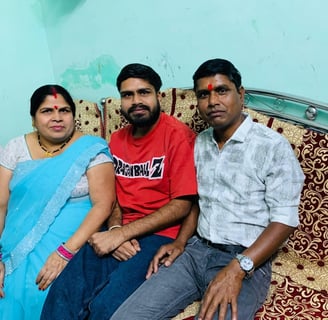 ramkumar with son