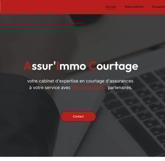 Site vitrine professionnel conçu par l’agence web Solufy à Montpellier