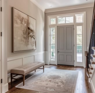 Cadence Interiors Interior Design in Minnesota MN Remodel Accessible Design Aging In Place Entryway
