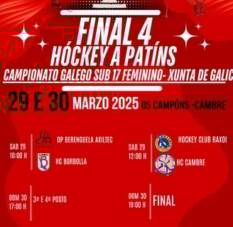 Final A4 Sub 17 Femenino Hockey Club Cambre
