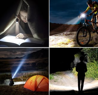 Blukar LED Rechargeable