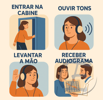 exame essencial para avaliar a audição de forma precisa, identificando perdas auditivas