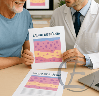 Biópsias de Pele ou Subcutâneo laudo