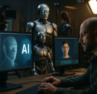 Cinema com IA já é realidade e muda forma de criar roteiros e personagens