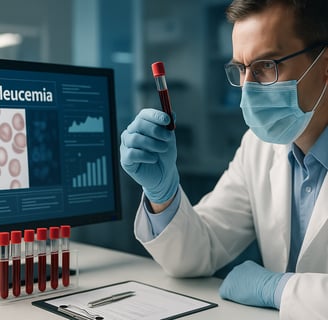 IA Revoluciona Diagnóstico: Seu Exame de Sangue Agora Preve Leucemia com Anos de Antecedência