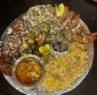 Sarpanch Restaurant Bareilly Kabab Platter