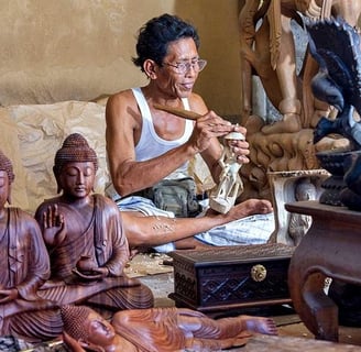Bali Woodcarving Capital