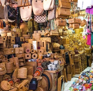 a variety of basketsweaved baskets with baskets and baskets