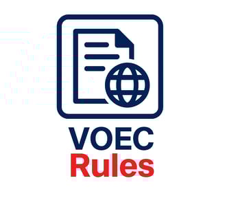 a logo for the vocec rules for the vocec rules