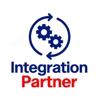 a logo for the integration partner of the integration partner