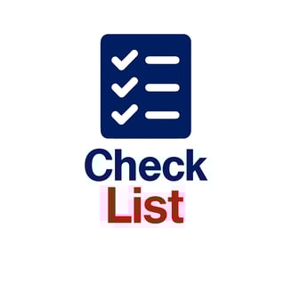 a checklist list of items that are in the checklist