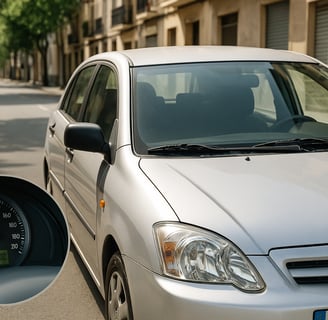 Coche traído de Francia con cuentakilómetros manipulado