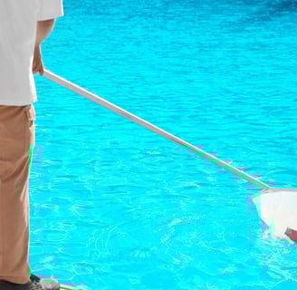 - Cara membersihkan kolam renang - Bali Pool Care - Pembersihan kolam renang - Alat pembersih kolam