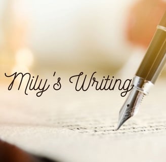 Logo de Mily's Writing, écrivain public, biographe et rédactrice sur Nantes, Saint-Nazaire et le 44.