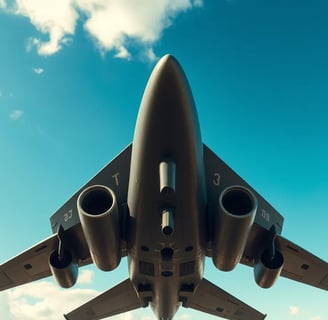 a jet fighter jet flying through the air