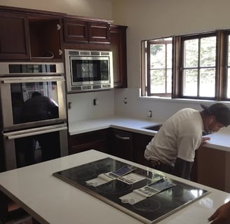 older styled kitchen remodel Cupertino, CA