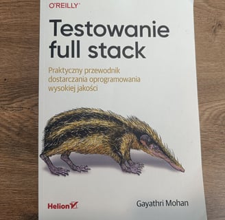 Testowanie full stack - Gayathri Mohan