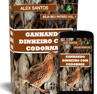 Livro Ganhando dinheiro com codornas