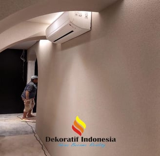 Jasa Cat Tekstur Showroom Jakarta
